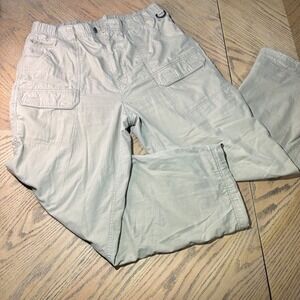 Outer Rim Adventurewear Mens Khaki Cargo Pants Mesh Lined Hiking Tactical Large